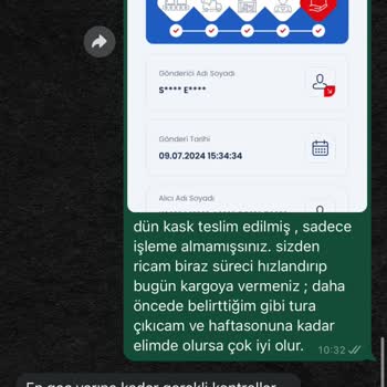 Vipmoto Kask Mağduriyeti Ve Oyalamacası
