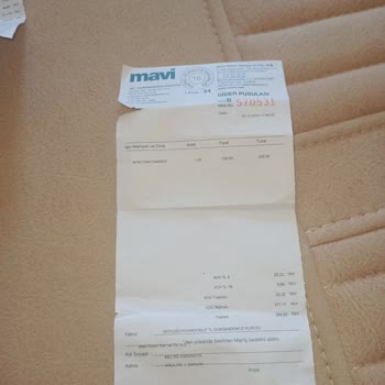 Mavi Verilemeyen Çek