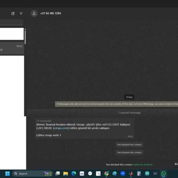 WhatsApp Yurt Dışı Numara İle Aranma Şikayetim