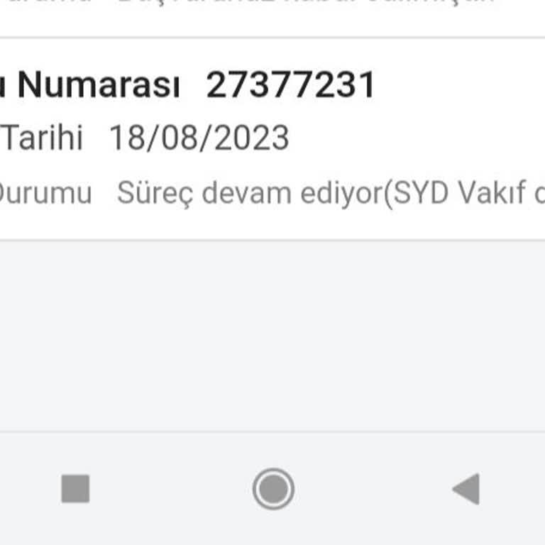 E-Devlet (Turkiye.gov.tr) Başvuru Sonuçlanmıyor