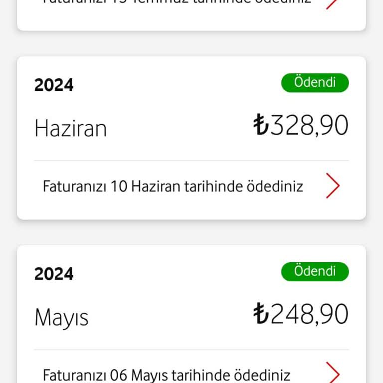 Vodafone Fahiş Fatura Artırımı
