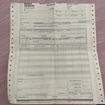 Bosch Garantili Buzdolabı Ana Kart Ve Ekran Arızası