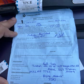 THY Bagaj Hasar Şikayet