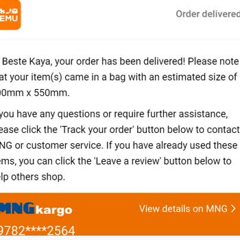 Yanlış Etiketleme Ve Kayıp Sipariş Sorunu: Temu Ve MNG Kargo Mağduriyeti