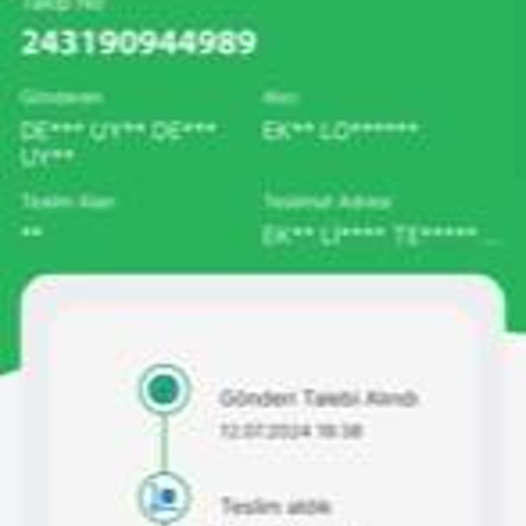 Sendeo Kargomu Teslimat Noktasına Getirir Getirmez İadesini Oluşturdu