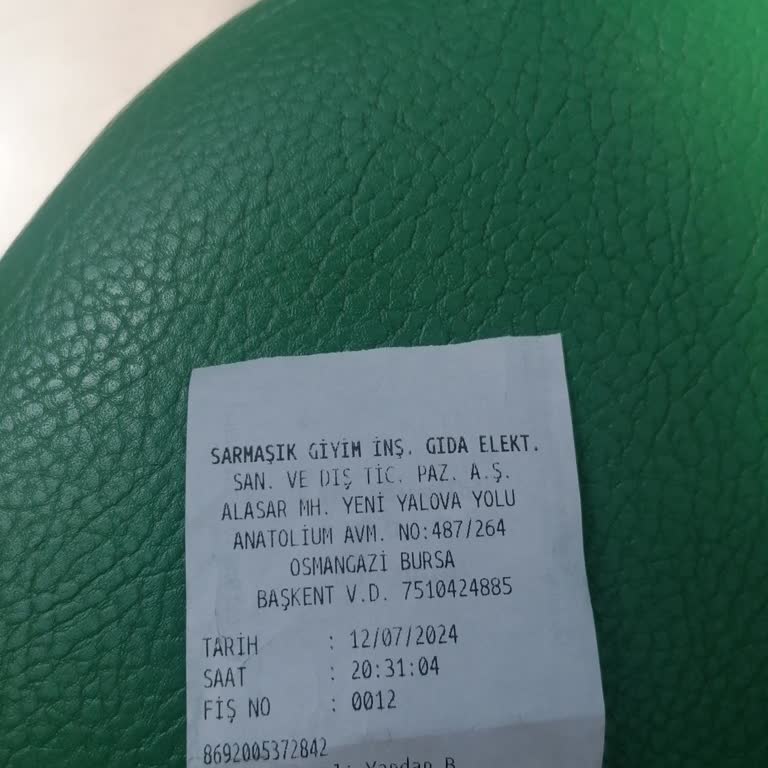 Tuğba Giyim İade Almak İstemiyor