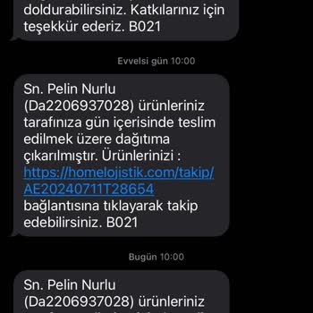 Home Lojistik Teslimat Gecikmesi Ve Müşteri Hizmetleri Sorunu