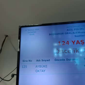 Bucak Devlet Hastanesi Buna Bir Çözüm Bulmanızı Rica Ediyoruz