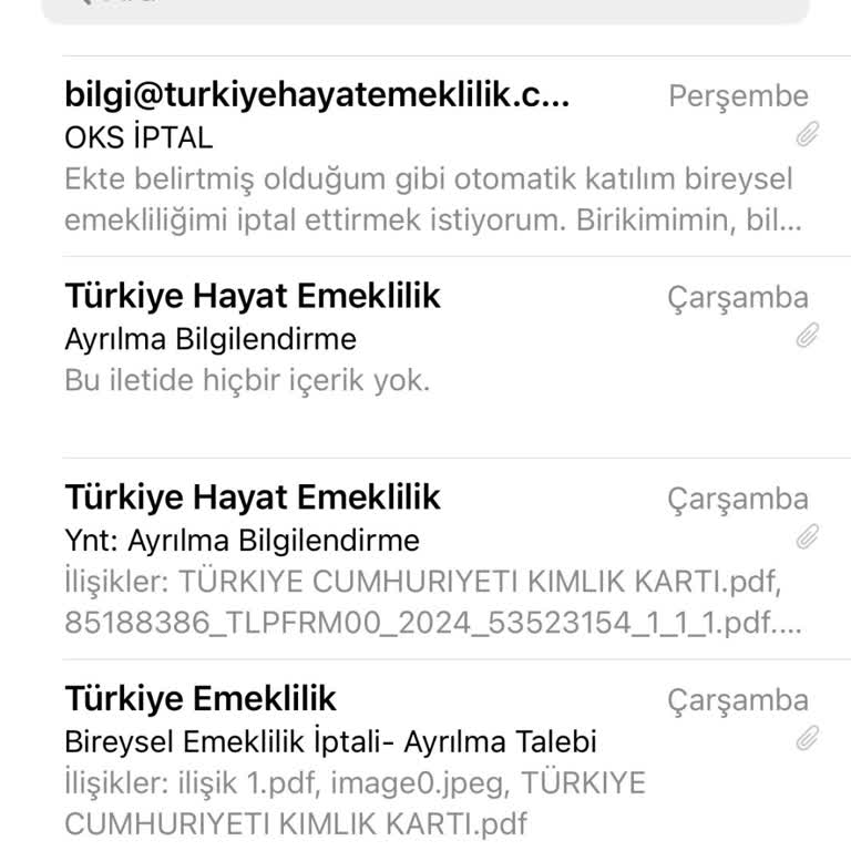 Türkiye Hayat Emeklilik Hayat Emeklilikten BES Birikimimi Alamıyorum.