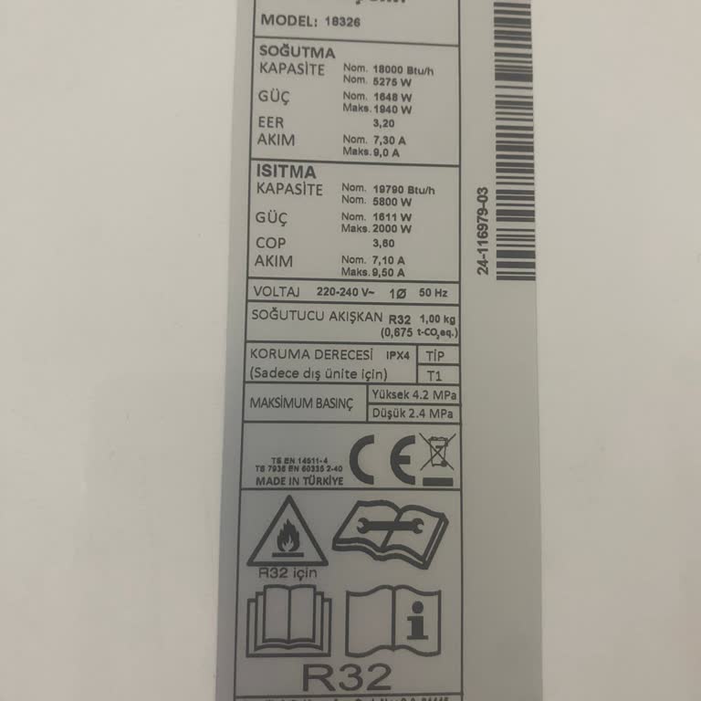 Arçelik 18326 18 000 BTU Klima Yeterince Soğutmuyor.