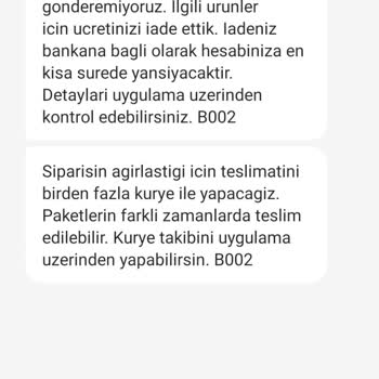 Trendyol-Happy Centre Getirmediği Ürünü Yok Sayıp İadesini Reddetti
