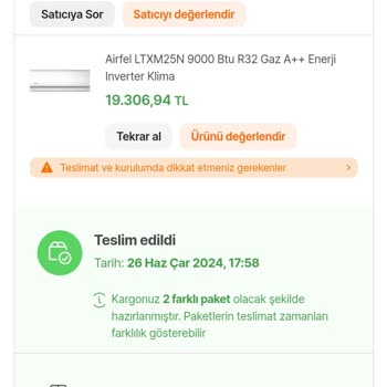 Airfel (Daikin) Klima Servis