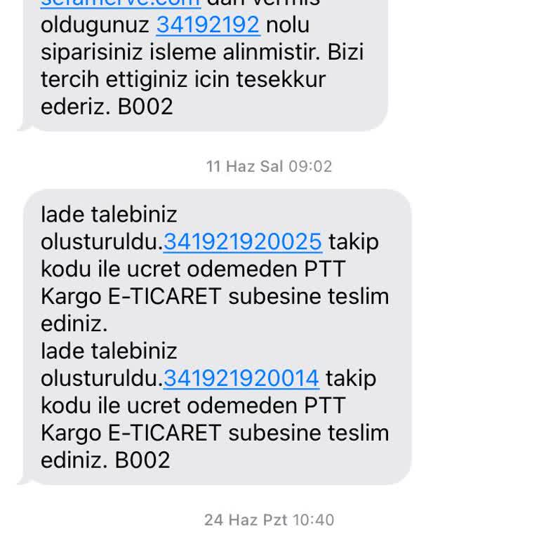 Sefamerve Ücret İadelerini Yapmıyorlar