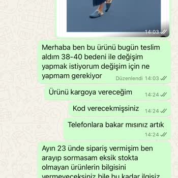 OZSARICAM İlgisiz Alakasız Ve Sorumsuz Bir Firma