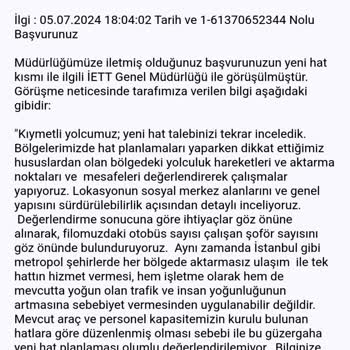 İETT - İstanbul Elektrik Tramvay Tünel İstanbul 153 Çözüm Merkezi Çözümsüz Kaldı
