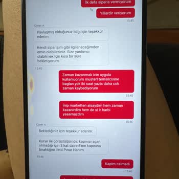 Yemek Sepeti Teslim Edilmeyen Ürün