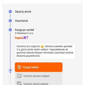 Hepsiburada Hepsijet Kargomu Bana Ulaştırmıyor İşini Düzgün Yapmıyor