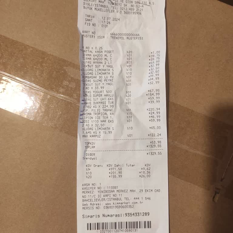 Kim Market Market Şikayeti Hakkında