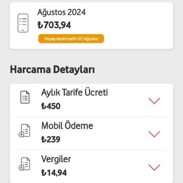 Vodafone Üyelik Yapmadan Para Alınması Faturaya Yansıması