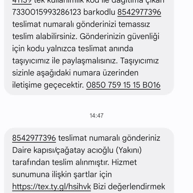Trendyol Kargo'yu Bilgim Dışında Başkasına Teslim Ediyor