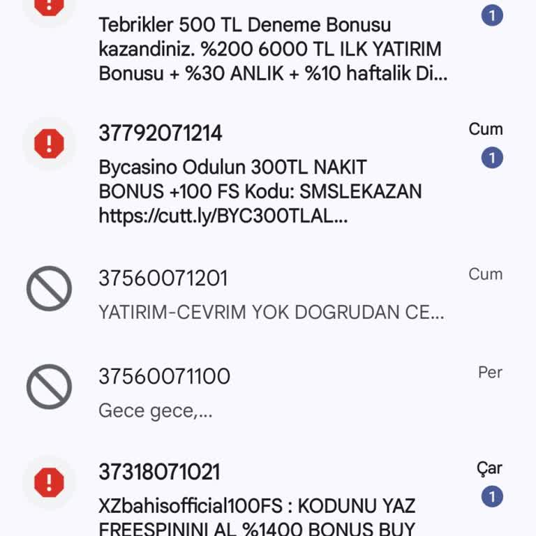 Vodafone Engellenemeyen Mesajlar Bıktırdı