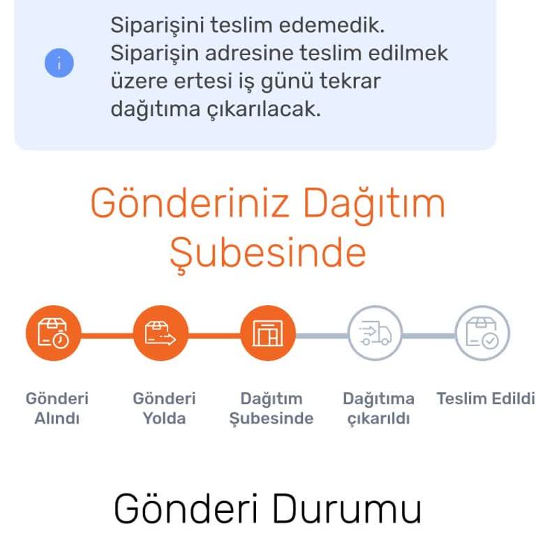 PTT Kargonun Evde Olmadığımız Zamanda Aramaması