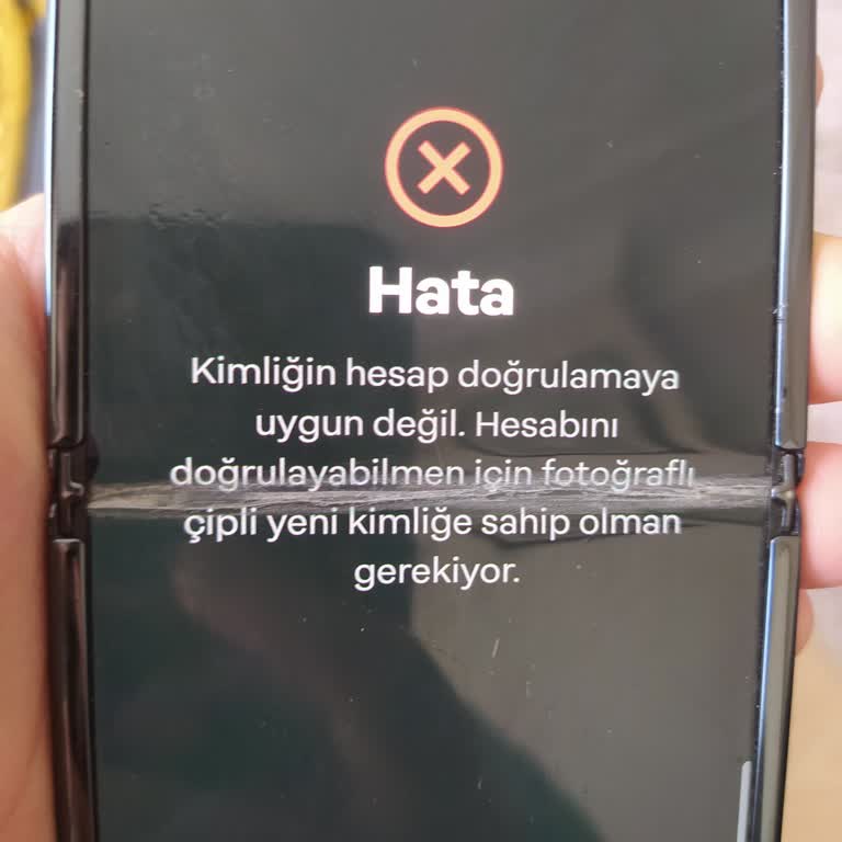 Papara Kimliğime Hata Veriyor