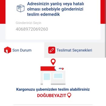 Aras Kargo Adrese Teslimat Yapmıyor
