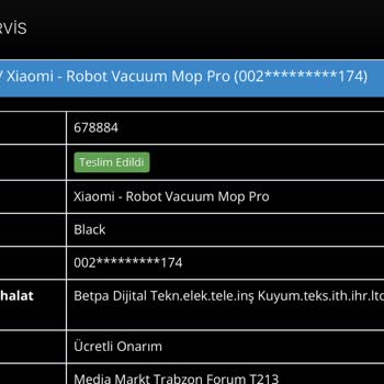 Xiaomi Uzatılmış Garanti Media Markt Pişmanlıktır