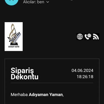 Para İadesi Olmadı Herşey Nota