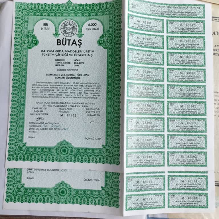 Bütaş Balova Çiftliği Şikayet Balo A Hisse Senetleri