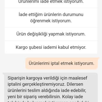 Trendyol Şikayet Önemli İ