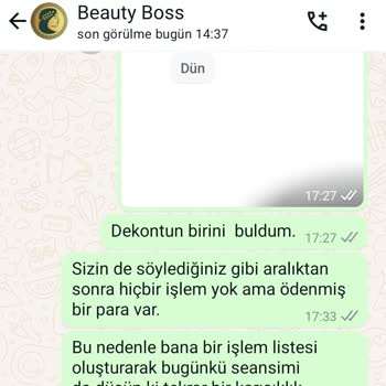 Beauty Boss Medikal Estetik Merkezinin Müşteri Mağduriyeti