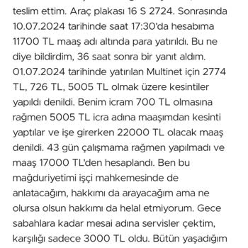 Transay Group Transay Personelini Mağdur Ediyor