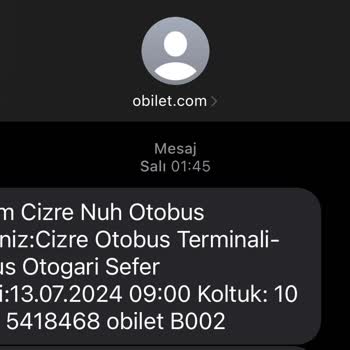 Özlem Cizre Nuh Yolcusunu Yol Üzerinde Başka Firmaya Gönderiyor