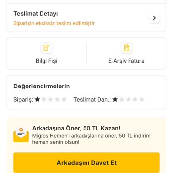 Migros'un Müşteriyi Kaale Almaması Önemsememesi