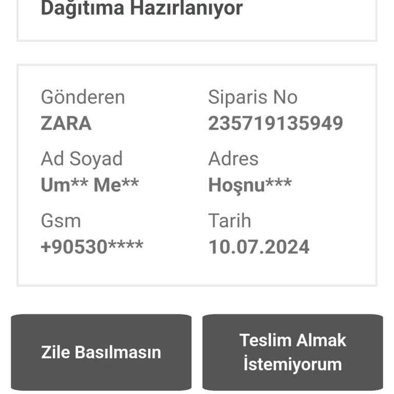 Bir Günde Kargo Ürün Teslim Sorunu