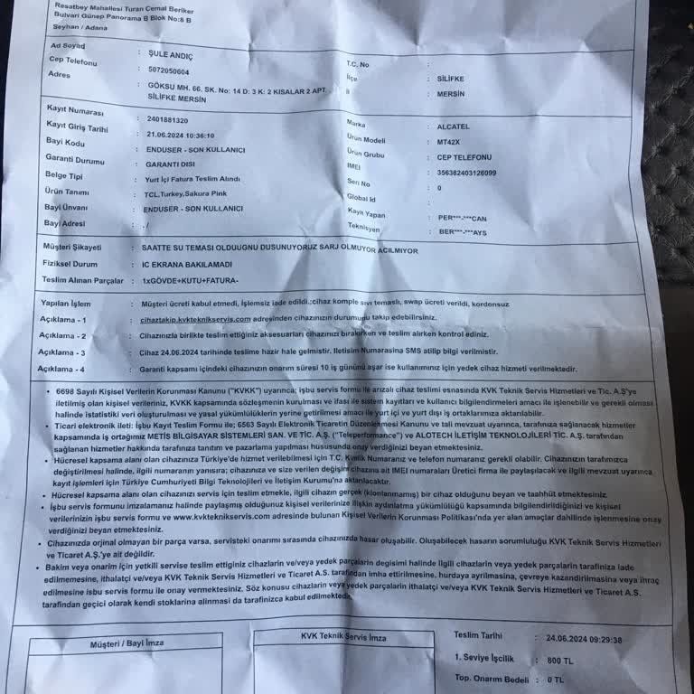 KVK TCL MT42 Çocuk Akıllı Saati