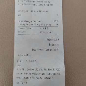 Migros Yemek Müşteri Memnuniyeti Yok