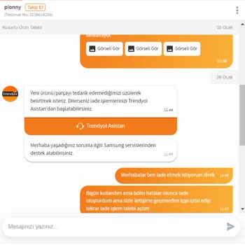 Samsung Galaxy Watch5 (44MM) (gümüş) Kusurlu Üretim