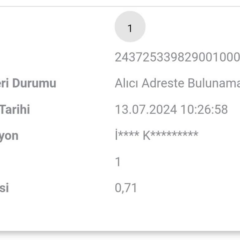 Scotty Alıcı Adreste Bulunamadı Deyip Kargomu Getirmedi
