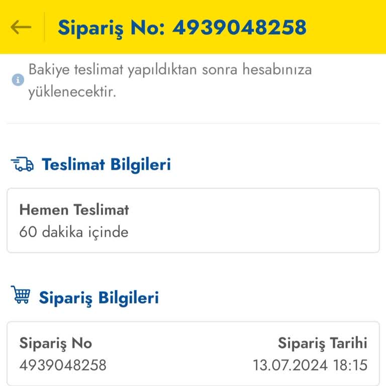 Şok Market Online Sipariş Sorunu Ve Güvenlik Engeli