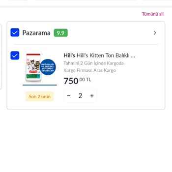 Pazarama Pati Karta Özel %10 İndirimi Sağlamıyor