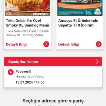 Tıkla Gelsin'den Verdiğim Sipariş Israrla Gelmedi