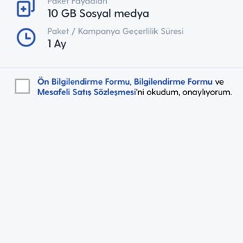Turkcell Ek Paket Kullanamama