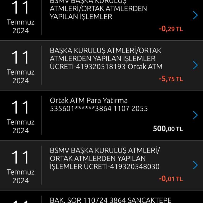 Yapı Kredi Bankası ATM Para Sıkışması