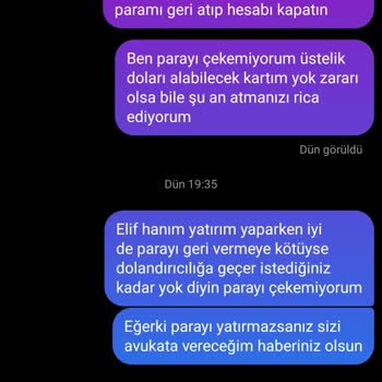 Excel Yatırım Yatırım Danışmanlığı Hizmetlerinde Yaşanan Sorunlar