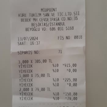 Midpoint Mıd Point Bebek Şube Hastalandık.