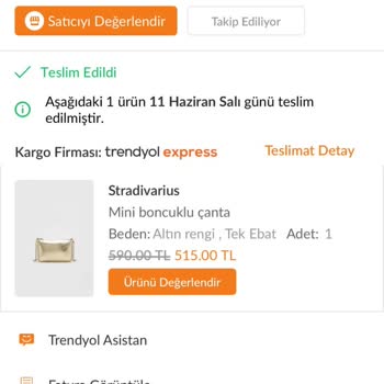 Stradivarius Çanta Hemen Soyuldu