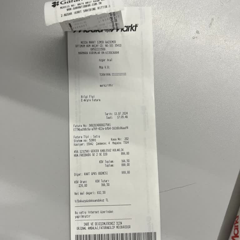 Media Markt Kulaklık İade Süreci